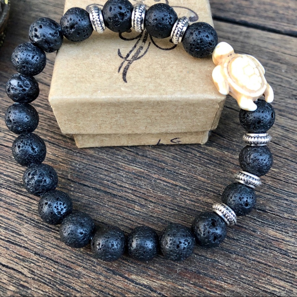 ✨VOLCANIC LAVA STONE DIFFUSER BRACELET-NATURAL